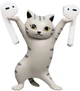 Держатель для аксессуаров BeCover Cute Cat Тімоха Light Gray (BC_712115) - изображение 2