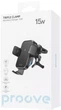 Автодержатель для телефона с беспроводной зарядкой Proove Triple Clamp 15W Black (479210001) - изображение 5