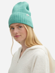 Czapka beanie Tom Tailor 1043363 One Size Granatowa (4067672981583) - obraz 2