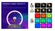 Накамерный свет светодиодная панель ULANZI VL120 RGB Black с регулятором яркости и 20 светоэффектами (2500-9000K, 3100мАч) - изображение 5