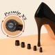 Силіконові накладки на каблуки Protective heel stoppers Round Black Розмір XS - зображення 1