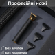 Триммер для стрижки VGR V-179 аккумуляторный с насадками, черный - изображение 5