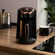 Электрическая турка Sokany SK-04008 0.25 л 600 Вт Черная с золотом - изображение 1