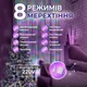 Гирлянда 30 метров с хвойной лапой 640 светодиодов на зеленом проводе мультиколор - изображение 8