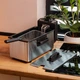 Электрическая фритюрница Sokany WJ-800 2000 Вт на 3,5 л - изображение 2