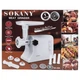 Мясорубка электрическая Sokany SK-094 3200 Вт Серебристый - изображение 8