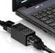 Соединитель (сплиттер-удлинитель) RJ45 (мама->мама) кручна пара RJ45 Ethernet M+M - изображение 2