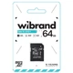 Карта памяти micro-SDXC 64Gb Wibrand Class10 UHS-1 + adapter SD (58656) - изображение 3