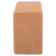 Блок для йоги пробковый кирпич опорный для йоги Zelart 7850-4 размер 23x15x10 см Beige - изображение 4