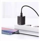 Мережевий Зарядний Пристрій Baseus Super Silicone Quick Charger 30W (Type-C) Black - зображення 3