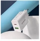 Мережевий Зарядний Пристрій Proove Rapid 20W (Type-C + USB) White - зображення 3