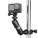 Крепление на руль мотоцикла велосипеда трубу для экшн камер Xiaomi YI SJCam GoPRO DJI - изображение 5