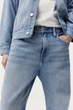 Джинси H&M 979945П W36L32 блакитний - зображення 5