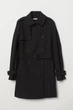 Пальто H&M 691539П 34 черный - изображение 1