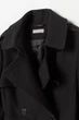 Пальто H&M 691539П 34 черный - изображение 2
