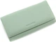 Мятный кошелёк из натуральной кожи Marco Coverna W001 Light Green - изображение 3