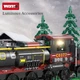 Конструктор потяг Snow Counrty TRAIN розиваючий WOMA 1232 деталей - зображення 4