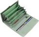 Мятный кошелёк из натуральной кожи Marco Coverna W001 Light Green - изображение 6