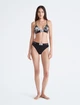 Женский топ Calvin Klein (144000416113) Cotton Stretch Unlined Triangle Bralette XS черный - изображение 4
