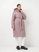 Куртка зимняя длинная женская SAMANTI В 909/7 102617 48 Пудра (MLD2000000110448) - изображение 1