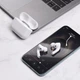 Бездротові навушники Hoco EW04 Plus Lightning BluetoothV5.1 30/300mAh LED індикатор 4h White IOS, Android та Windows - изображение 3