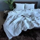 Постільна білизна Washed Cotton молочний полуторний варена бавовна 150 х 215 см - изображение 5