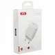 Мережевий зарядний пристрій XO L40 18W USB Type-C White (L40-WH) - зображення 4