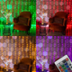 Гирлянда штора роса 3х3 RGB Niki Light роса від юсб роса на пульті завіса 300 LED різнокольорова 16 кольорів - зображення 9