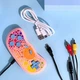 Портативна ігрова консоль G6 3.5 дюйма 5000mAh+Power Bank для дітей та дорослих - Жовтий з рожевим - зображення 6