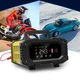 Зарядное устройство Foxsur 12V 10А - 24V 5A, 6-200 А-час для аккумуляторов: Свинцово-Кислотных, Гелевых GEl, AGM, LiFePo4, Импульсная зарядка с функцией защиты и восстановления батареи - изображение 7