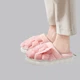 Домашние комнатные тапочки Lesko A-232 USB Pink с подогревом и крыльями женские р. 36 - изображение 4