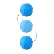 Игрушка Мяч Lesko DT1149 Blue жевательный резиновый для собак D:6,0 см со звуком - изображение 4