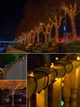 Вулична гірлянда штора професійна світлодіодна White 230В 4,5м led на ялинку дерево будинок вікно вулицю яскрава новорічна хелловін зовнішня морозостійка лінійна - зображення 5