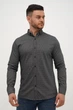 Рубашка с принтом Trend Collection 2339 черный + белая капля (SIYAH) L - изображение 3