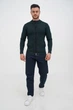 Кофта на замке кэжуал Trend Collection 3357 зеленый (col.954) XL - изображение 2