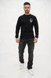 Свитшот с принтом Trend Collection 2831 черный (BLACK) M - изображение 2