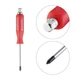 Викрутка хрестова Intertool ударна PH1*75мм CrV HT-0486 - зображення 2