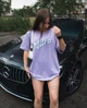 Футболка жіноча JHK Milfa 2XL Фіолетова - изображение 1