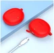 Силиконовый чехол Nik с карабином для Honor Earbuds X7 / темно-зеленый - изображение 3