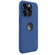 Чохол Nillkin Matte Pro з лого на Apple iPhone 15 Pro (6.1") Синій / Blue - зображення 4