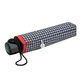 Зонт женский Fulton L354-041154 Minilite-2 Houndstooth Red Border (Красная полоса) - изображение 10