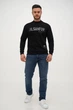 Свитшот с принтом Trend Collection 61609 черный (BLACK) 3XL - изображение 2