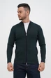 Кофта на замке кэжуал Trend Collection 3357 зеленый (col.954) XL - изображение 4