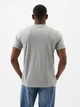Чоловіча футболка Gap (500116675869) Everyday Soft Logo S сіра - зображення 2