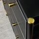 Комод побутовий LUMINARIA ELEGANCE BLACK 8B (органайзер для зберігання речей та одягу) - изображение 14