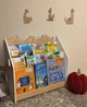Книжкова полиця Монтессорі для дитячої кімнати 59х61х39 см колір світле дерево / білий (004) - зображення 6