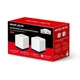 Домашняя Mesh Wi-Fi система Mercusys H50G AC1900 Whole-Home Mesh Wi-Fi/3x1000Mbps LAN комплект 2шт White-Blue (Halo H50G(2-pack)) - изображение 3