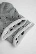 Шкарпетки жіночі Legs бавовняні замість резиночки - вільний край SOCKS COTTON POINTS 2 пари 36-40(р) nero/grey (G13) - изображение 3