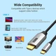 Кабель перехідник Vention USB Type-C to HDMI v2.0 1.5 м Gray (CRBBG) - зображення 9