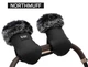 Конверт зимний Bair Arctic + варежки с мехом Черные - изображение 11